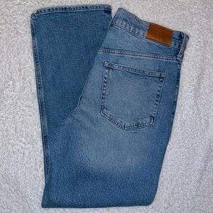 NWT JCrew High-rise '90s classic straight jean in Hiker wash